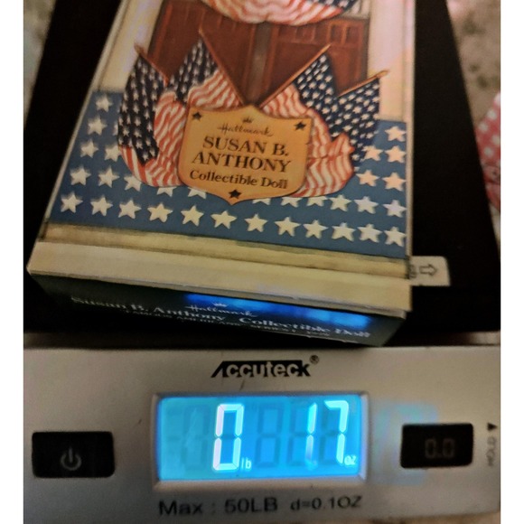 Vintage Hallmark Susan B. Anthony Cloth Doll 1979 Famous‎ Americans Series 1 Box - Picture 13 of 13